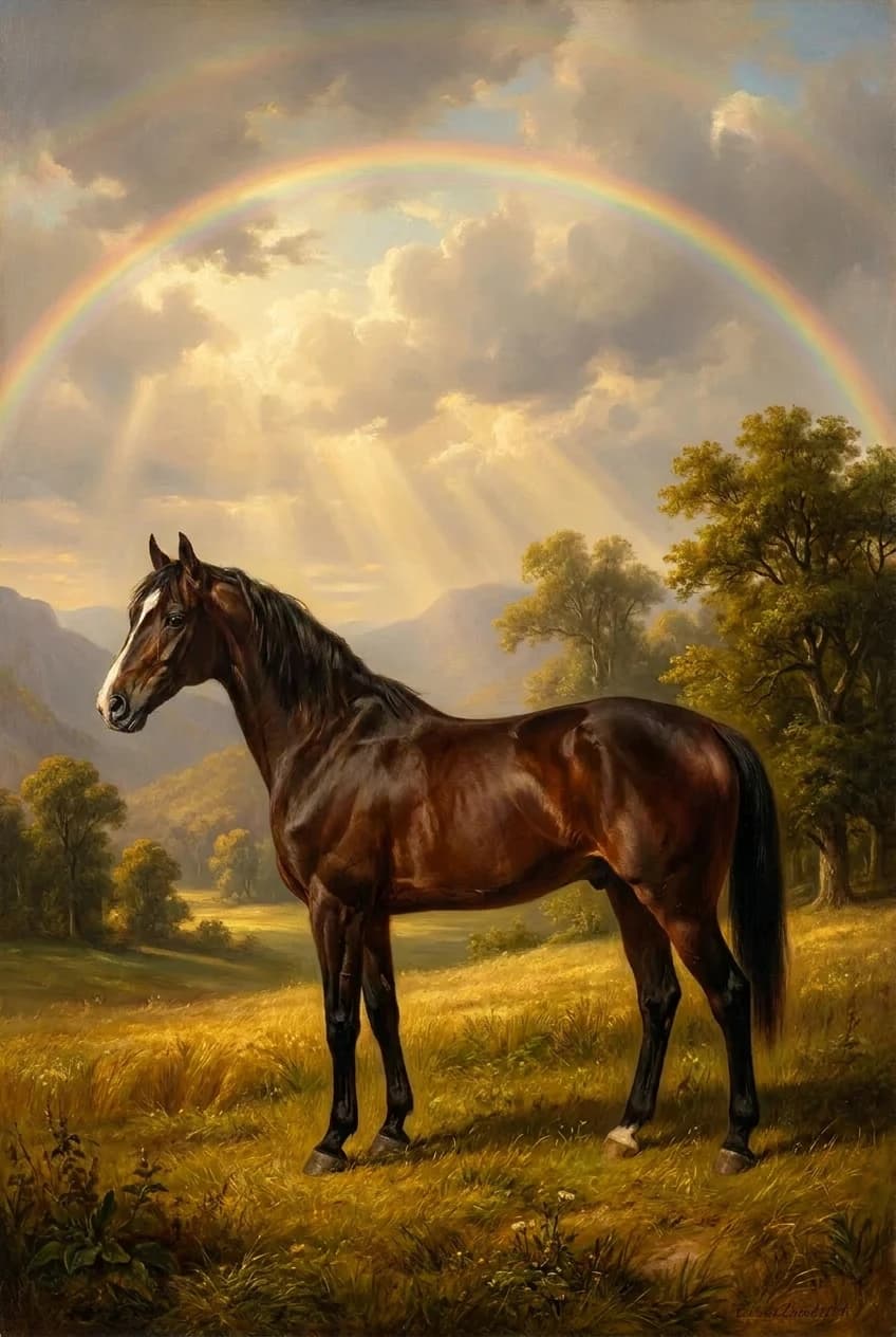 Rainbow Bridge portrait